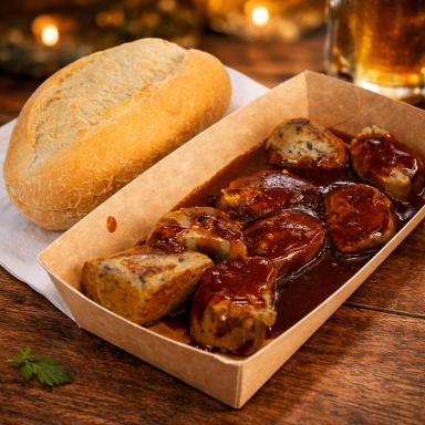 unsere Lecke Vegane Currywurst